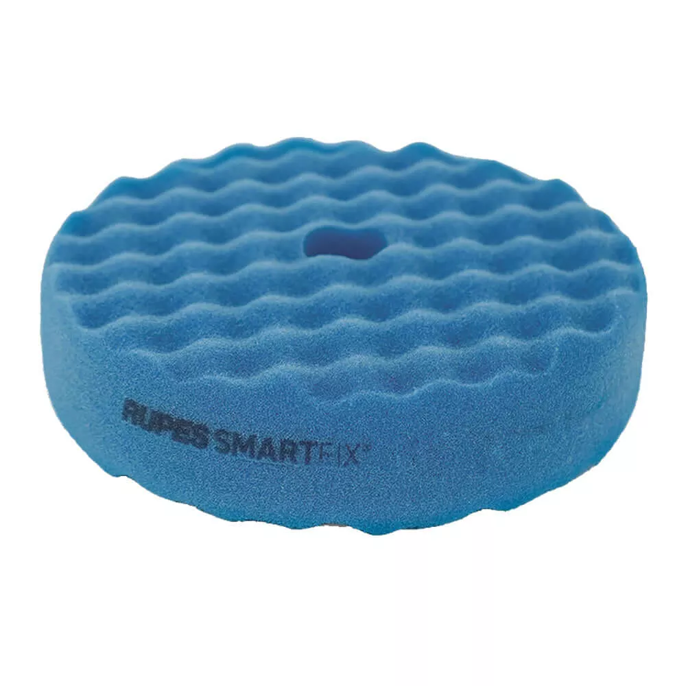 RUPES SMARTFIX Double-Sided Coarse Foam Pad - 180mm - Blue - 9.DSF180HH