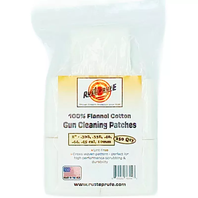 Rusteprufe 2 Flannel Cotton Cross Woven Patches 500ct