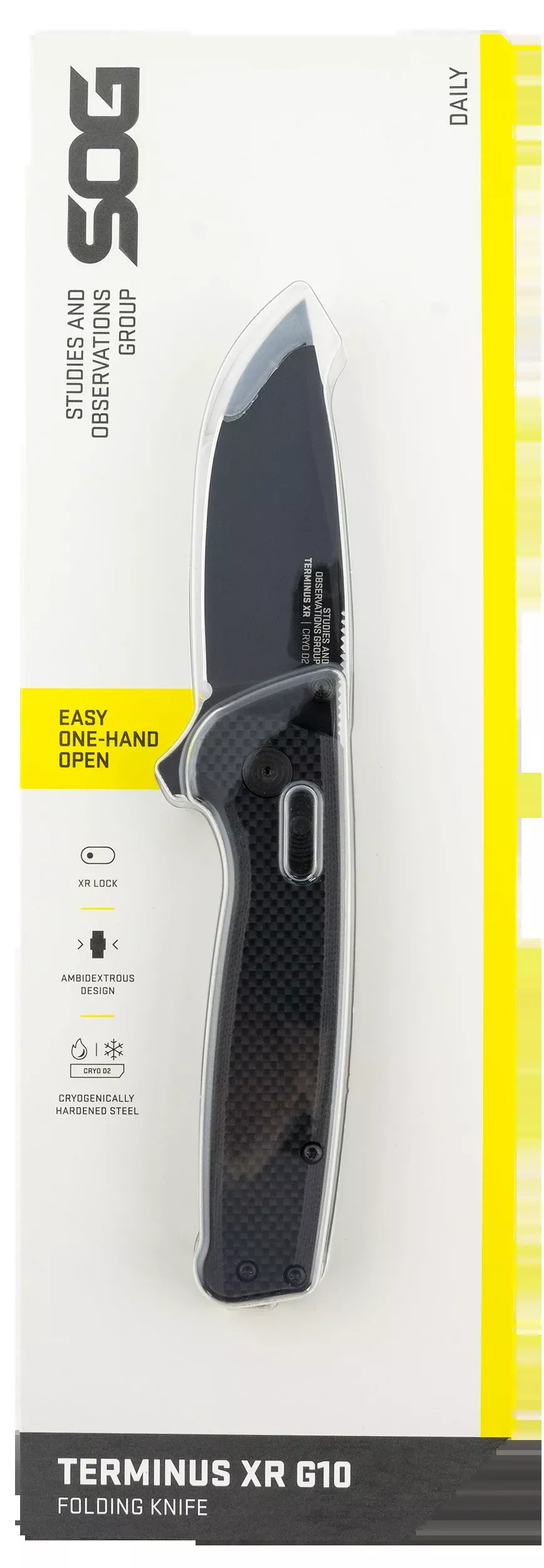 S.o.g Terminus, Sog Tm1027-cp Terminus Xr G10 Blk Tini