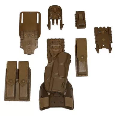 Safariland Model MHHAF-KIT1 Air Force Modular Handgun Kit for SIG Sauer P320-M18, Coyote Brown