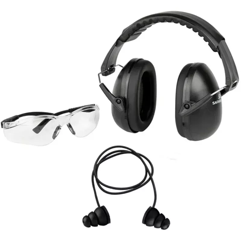 Safariland Pro Impulse Range Kit Eye Protection, Earmuffs, Impulse Plus In Ears