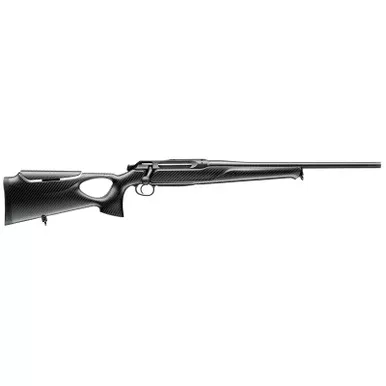 Sauer 80117119 505 Synchro XTC Full Size 6.5 Creedmoor 3+1 22" Matte Blued Threaded Barrel, Matte Blued Saddle Mount Steel Receiver, Black Thumbhole w/Adj Comb Carbon Fiber Stock