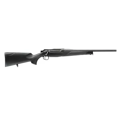 Sauer 80117636 505 XT Full Size 7mm Rem Mag 2+1 24" Titanium Gray Threaded Barrel, Saddle Mount Steel Receiver, Black Fixed Synthetic Stock