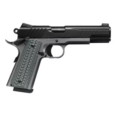 SAV 67201 1911 GOVT 45 5IN BLK/SS BLK MELONITE