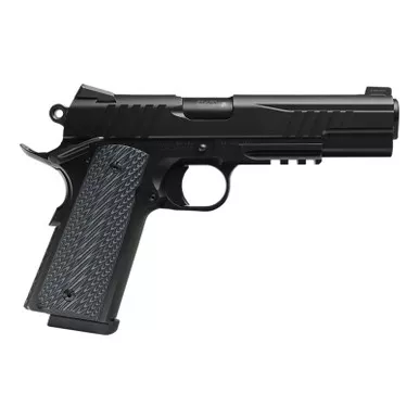 SAV 67210 1911 GOVT 45 5IN BLK/BLK BLK MELONITE 2T