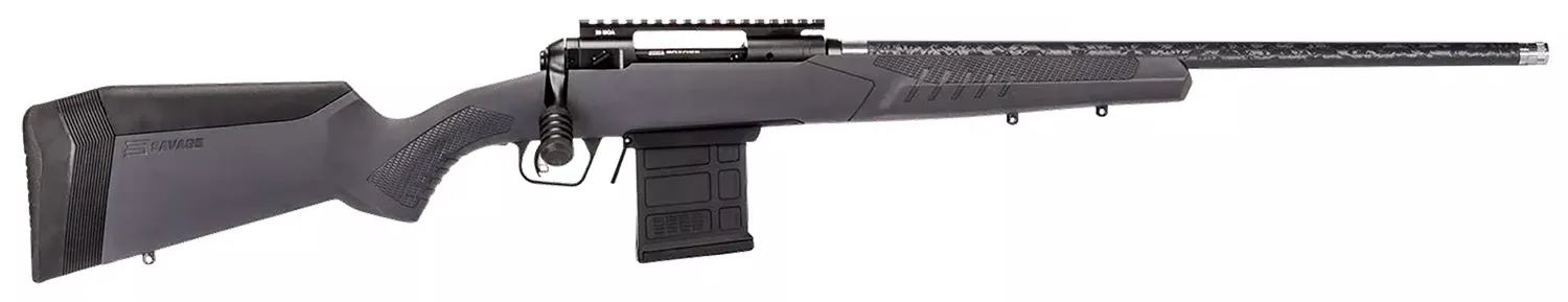 Savage 110 Carbon Tactical 6.5 PRC Rifle 24″ Gray 57940