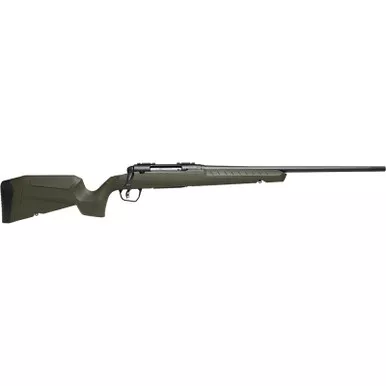 Savage Arms 32037 Axis 2 223 Rem 4+1 22" Matte Black Sporter Barrel, Matte Black Drilled & Tapped Steel Receiver, Fixed Green Synthetic Stock, Right Hand