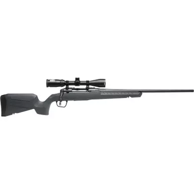 Savage Arms 32229 Axis 2 XP Combo Compact 223 Win 4+1 20" Matte Black Heavy Sporter Barrel & Drilled & Tapped Carbon Steel Receiver, Fixed Matte Gray Synthetic Stock, Right Hand, Boresighted 3-9x40mm
