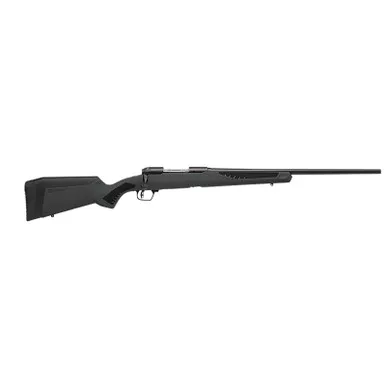 Savage Arms 57042 110 Hunter Full Size 300 Win Mag 3+1 24" Matte Black Button-Rifled Barrel, Matte Black Drilled & Tapped Carbon Steel Receiver, Adj AccuStock Matte Gray Synthetic Stock, Right Hand