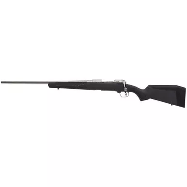 Savage Arms 57088 110 Storm Full Size 7mm-08 Rem 4+1 22" Matte Stainless Button-Rifled Barrel, Matte Drilled & Tapped Stainless Steel Receiver, AccuStock Matte Gray Synthetic Stock, Left Hand