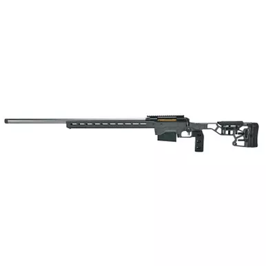 Savage Arms 57702 110 Elite Precision 308 Win 10+1 26" Matte Stainless, Matte Black Rec, Gray Cerakote Adjustable MDT ACC Aluminum Chassis Stock, Left Hand (MB Not Included)