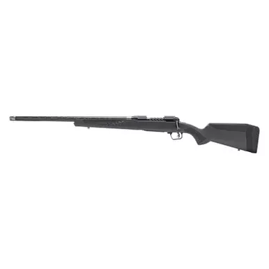 Savage Arms 57720 110 UltraLite Full Size 28 Nosler 2+1 24" Carbon Fiber Threaded Barrel, Black Melonite Drilled & Tapped Stainless Steel Receiver, Adj AccuStock Matte Gray Synthetic Stock, Left Hand