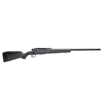 Savage Arms 57896 Impulse Mountain Hunter 300 WSM 2+1 24" Carbon Fiber Threaded Barrel, Black Aluminum Receiver w/Picatinny Rail, Gray AccuStock Synthetic Stock, Ambidextrous