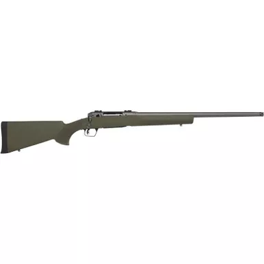 Savage Arms 58032 110 Trail Hunter 6.5 Creedmoor 4+1 22" Threaded/Medium Heavy Profile, Tungsten Gray Cerakote Barrel/Rec, OD Green Hogue Overmold Stock, Adj. AccuTrigger, Weaver Base