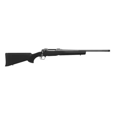 Savage Arms 58267 110 Trail Hunter Lite Full Size 243 Win 4+1 20" Fluted/Threaded Barrel, Drilled & Tapped Steel Receiver, Black Fixed Synthetic Stock