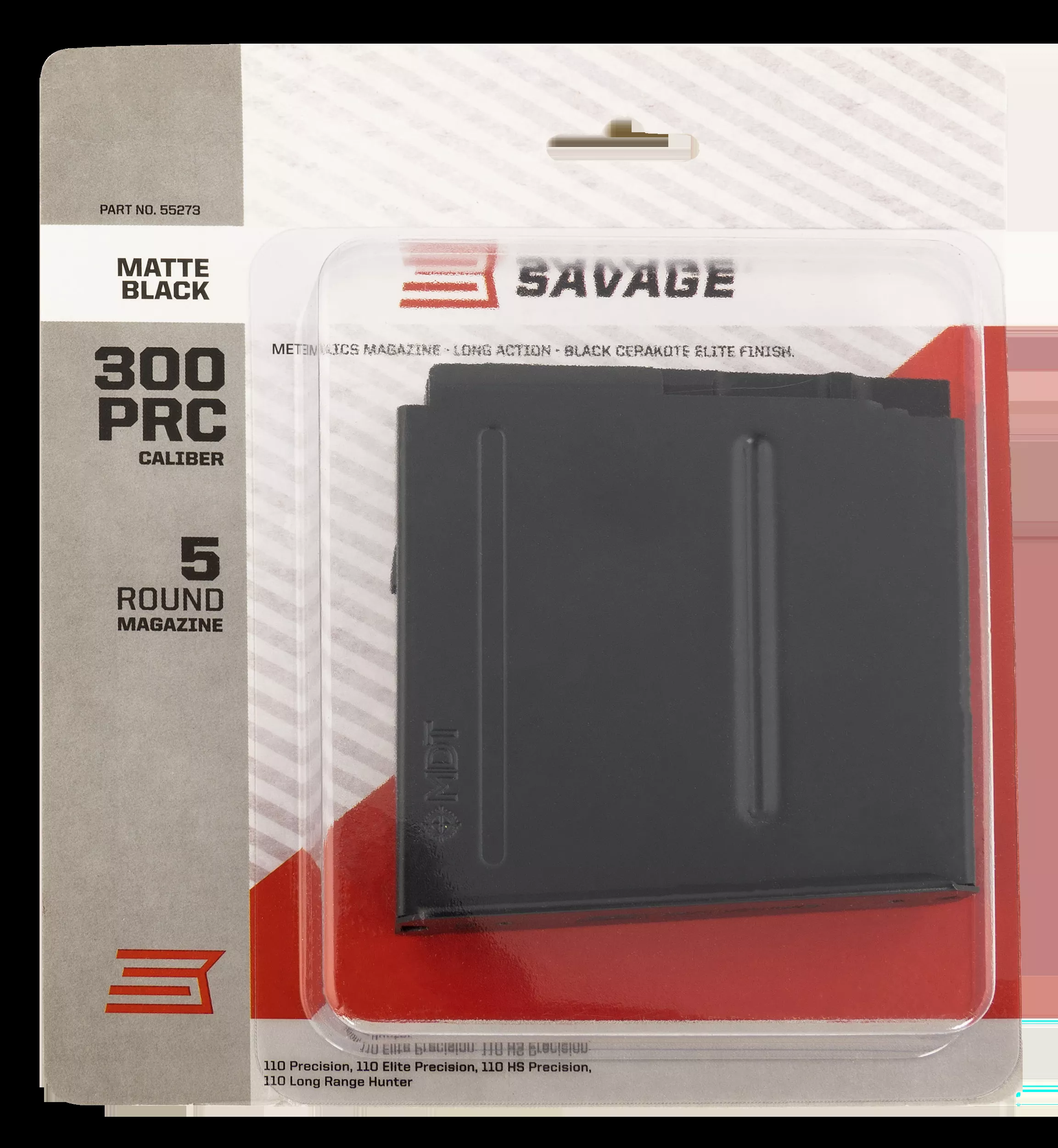 Savage Arms OEM Matte Black Detachable 5rd 300 PRC