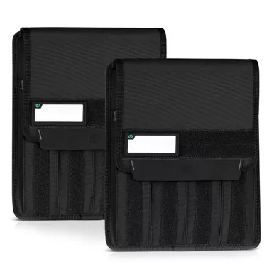 SAVIOR EQUIPMENT Mag Buddy Black 2-Pack Extended Pistol Magazine Pouch (MP-FD-EXTX4-BK)