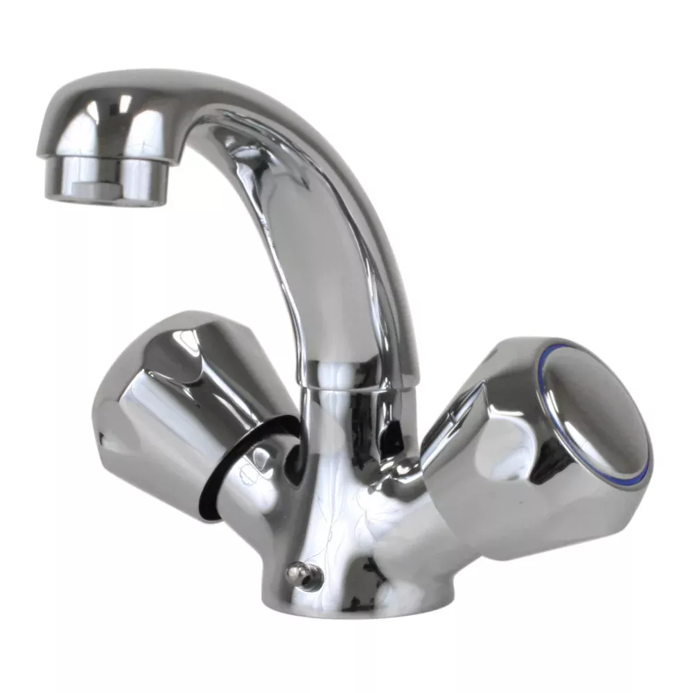 Scandvik Heavy-Duty Basin Mixer – Chrome Plated