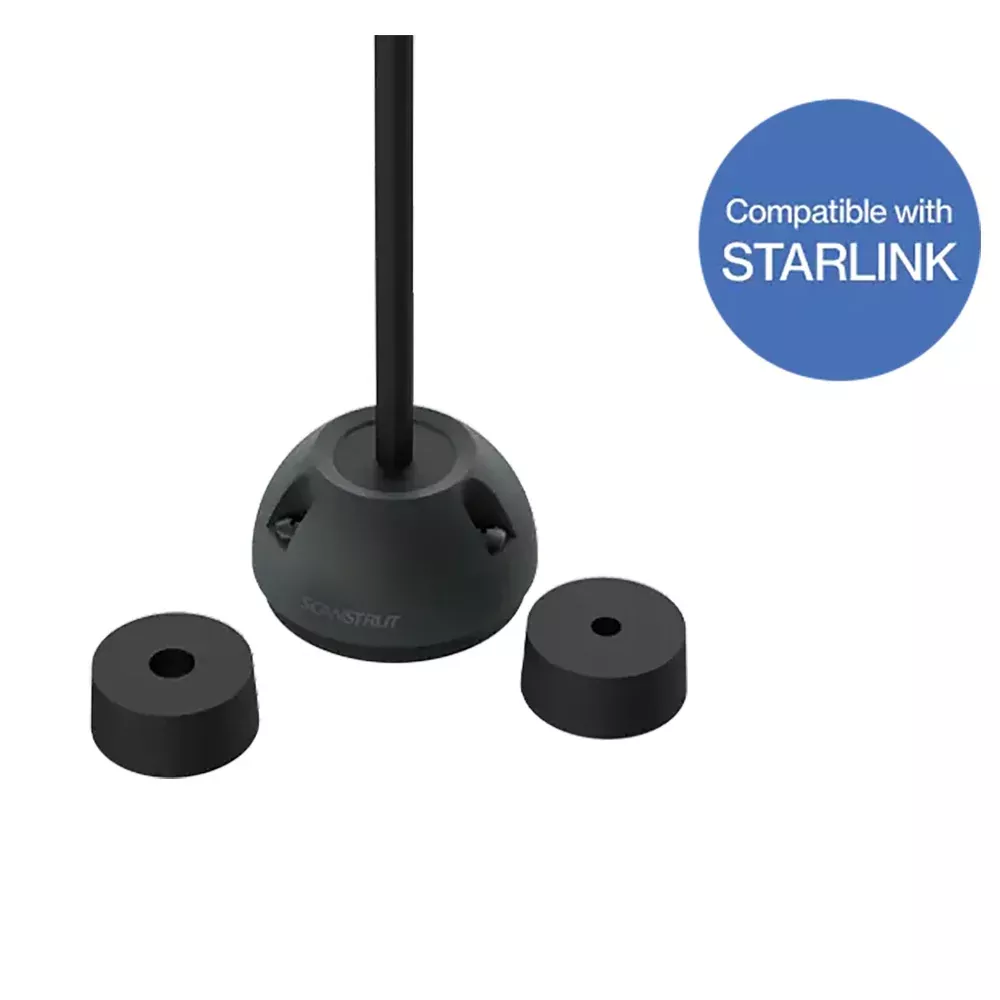 Scanstrut DS16-SL Starlink Compatible Cable Seal - Black - DS16-SL-BLK
