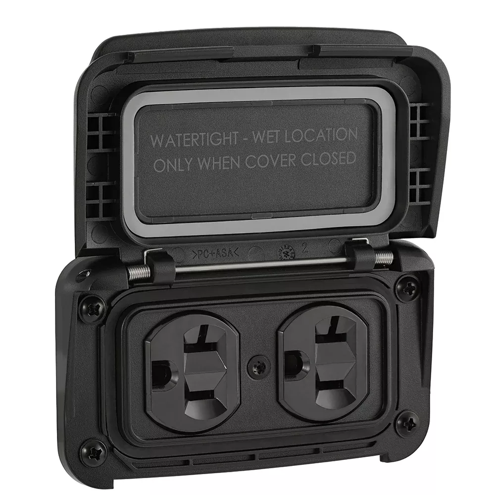 Scanstrut Ventura Series Dual AC Outlet – 125V – 20A [SC-V-P1]