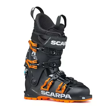 SCARPA Men's 4-Quattro SL Black/Orange Ski Boots (12013/501-BlkOrg)