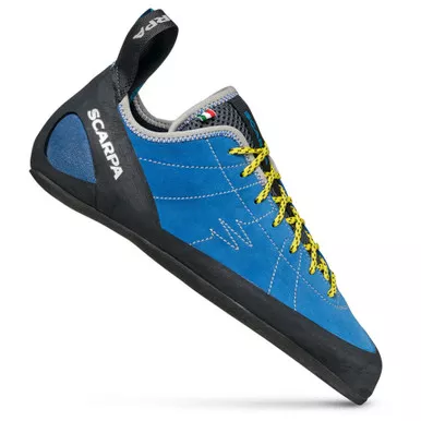 SCARPA Mens Helix Hyper Blue Climbing Shoes (70005/001-Hyblu)