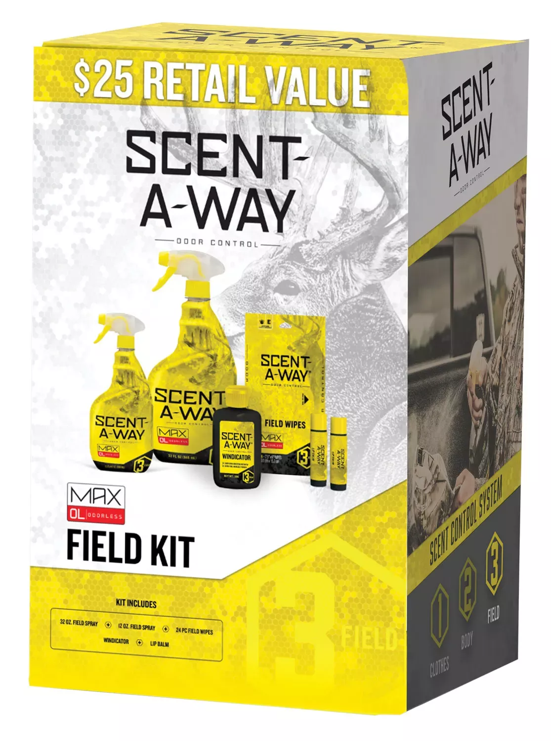 Scent-A-Way Max Field Kit Odor Eliminator Odorless Scent