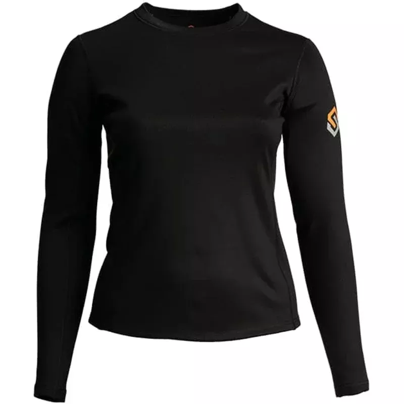 ScentLok Womens ClimaFleece BaseSlayer Top Black Medium