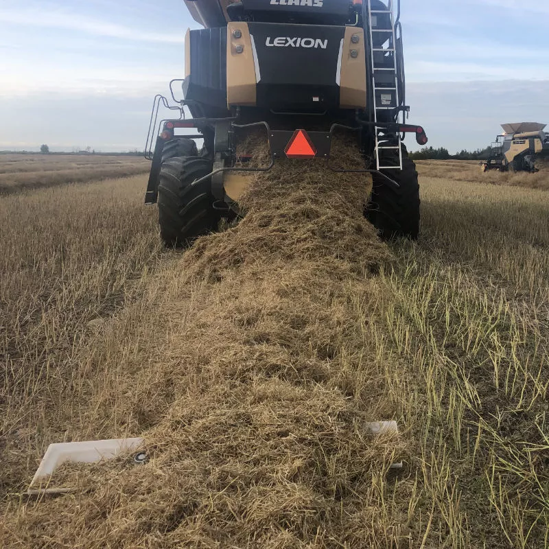 Schergain Drop Pan Solution System | Model SG-DPSS | 48" Pan Width | Manual Grain Loss Measurement | For Combine