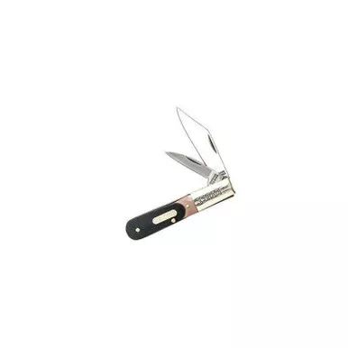 Schrade Old Timer Brown Folding 2.37" Two Blade