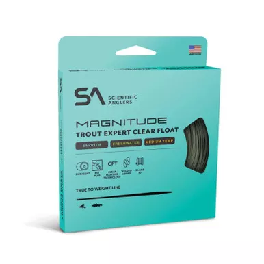 SCIENTIFIC ANGLERS Magnitude Smooth Trout Expert Sage Green/Clear Tip Fly Line