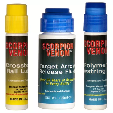 Scorpion Venom 1111 Crossbow Care Kit, Yellow