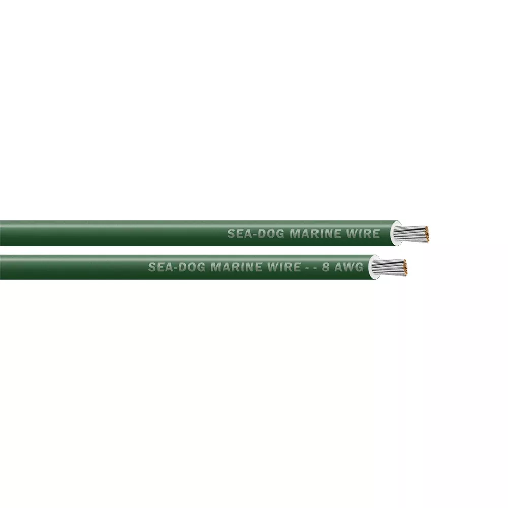 Se-Dog 8 AWG Green Primary Wire – 500′ [8008047]