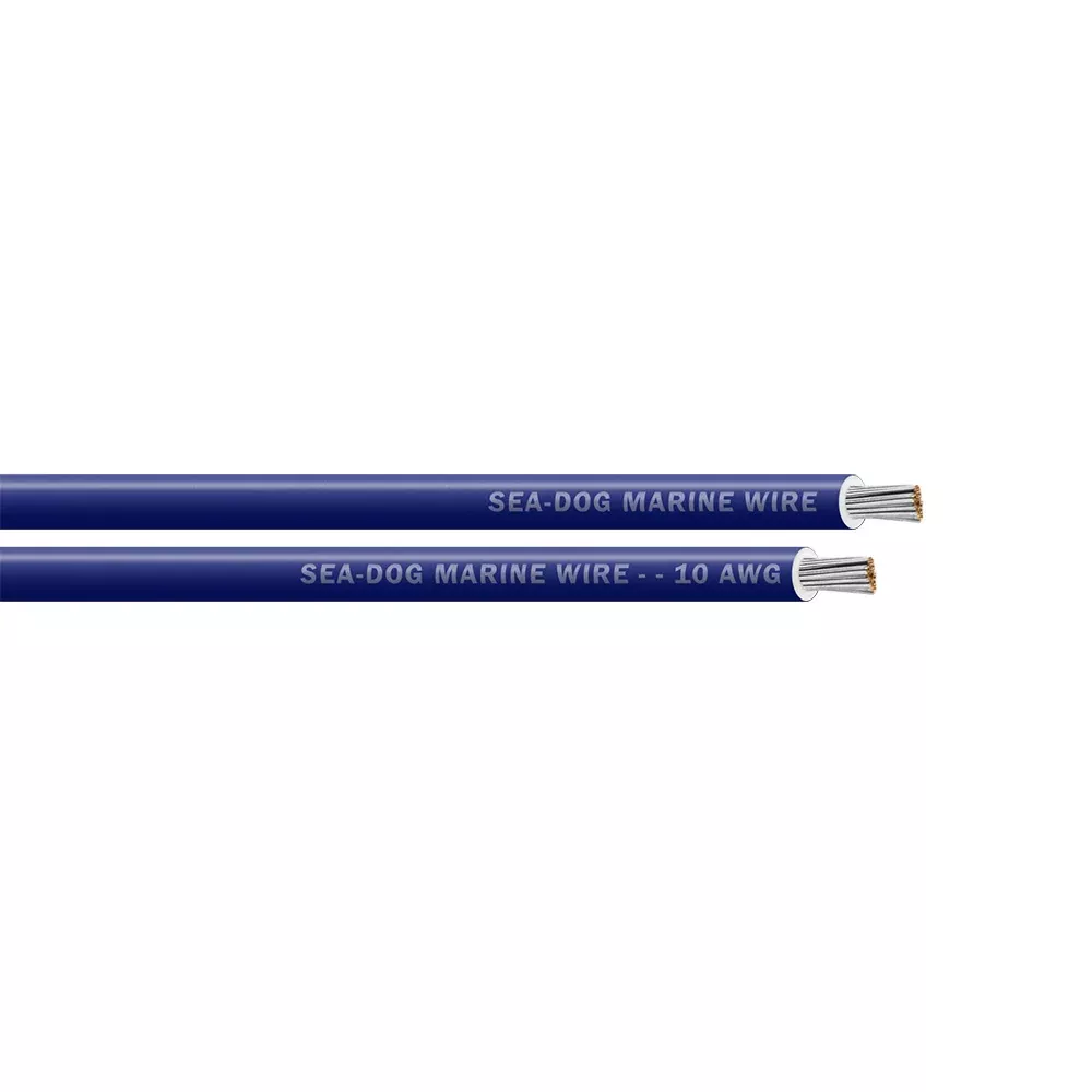 Sea-Dog 10 AWG Dark Blue Primary Wire – 500′ [8010067]