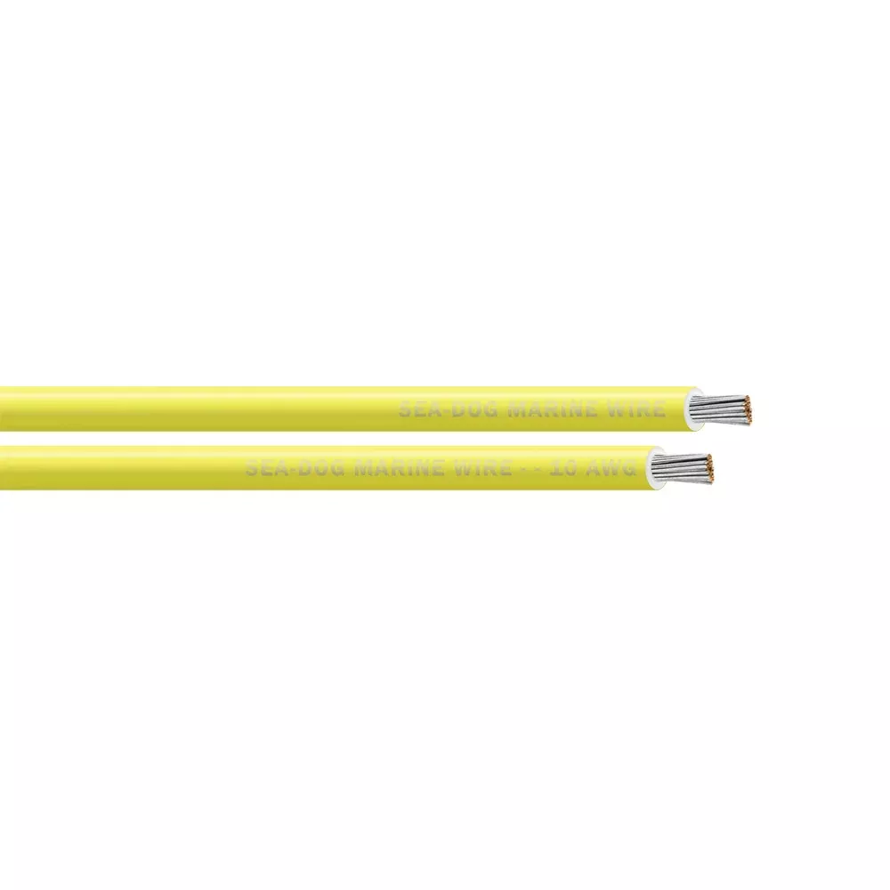 Sea-Dog 10 AWG Yellow Primary Wire – 1000′ [8010039]