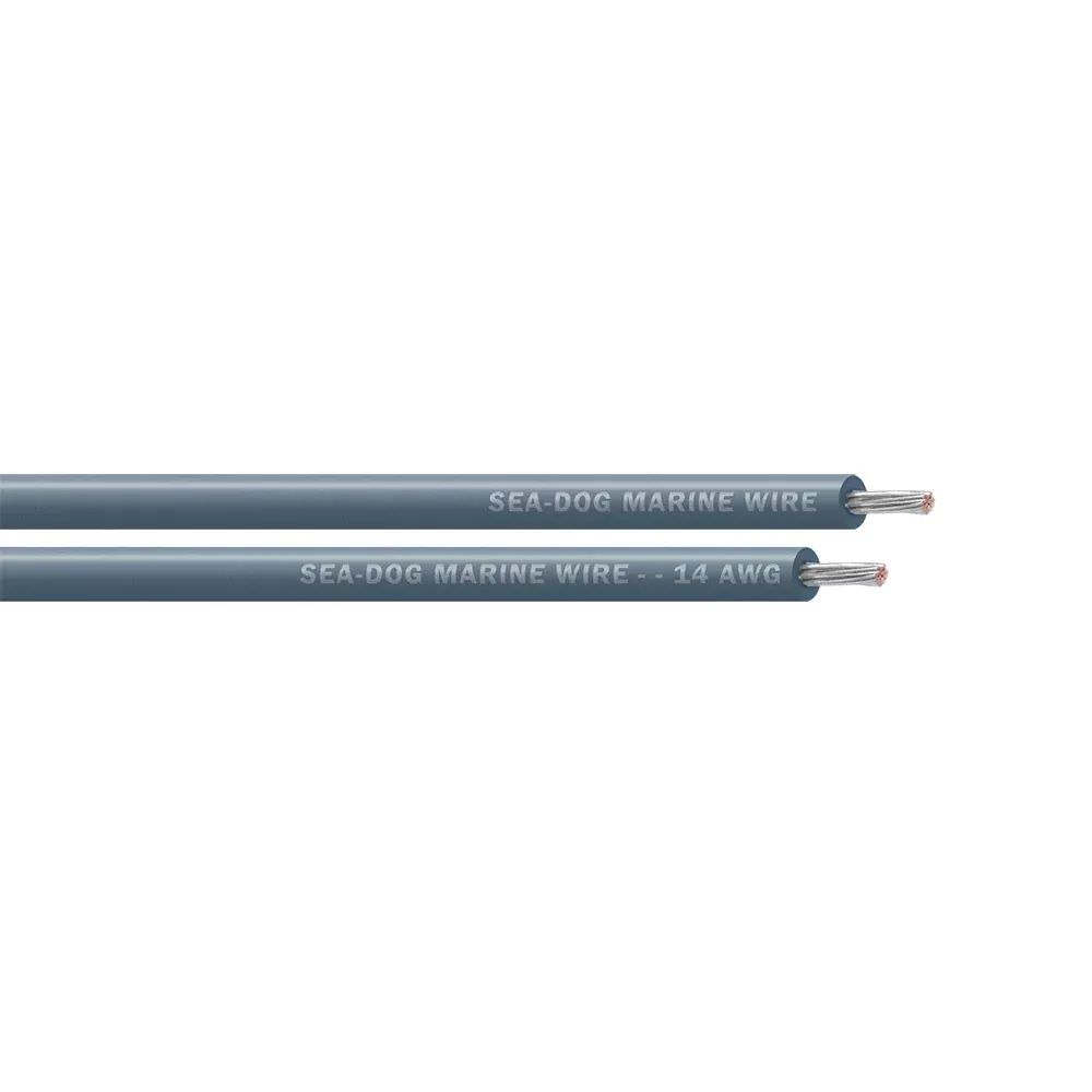 Sea-Dog 14 AWG Light Blue Primary Wire – 500′ [8014137]
