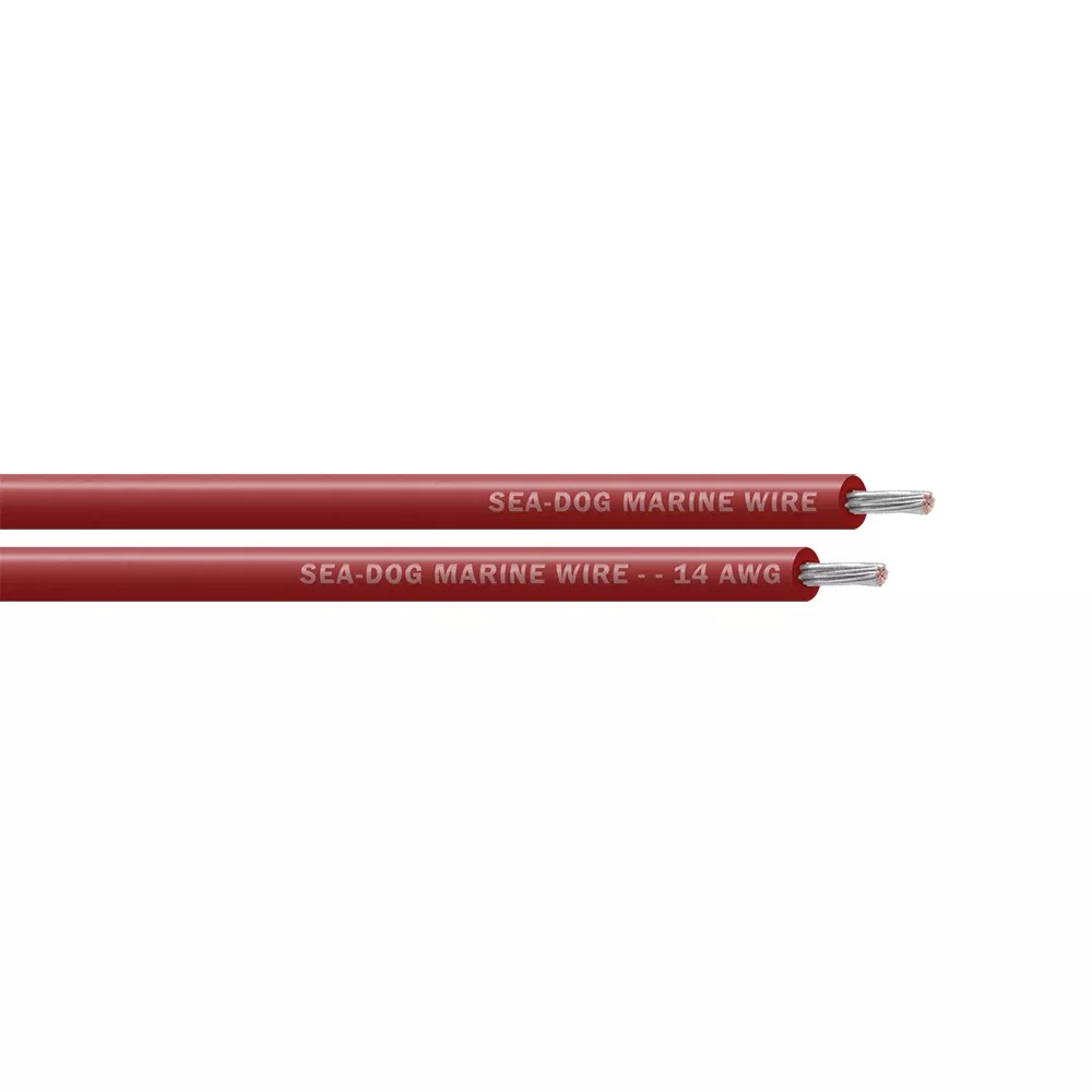 Sea-Dog 14 AWG Red Primary Wire - 100' - 8014022