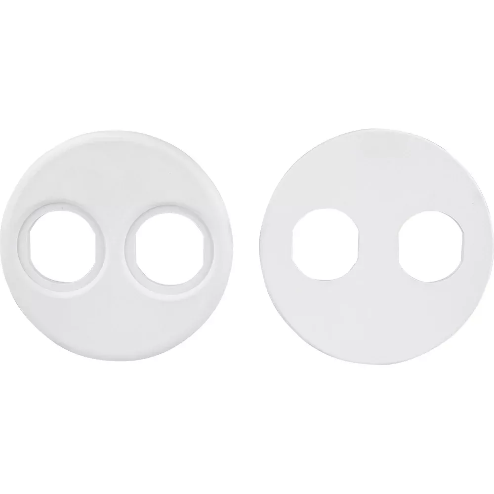 Sea-Dog 4″ Gauge Power Socket Adapter Mounting Plate – White