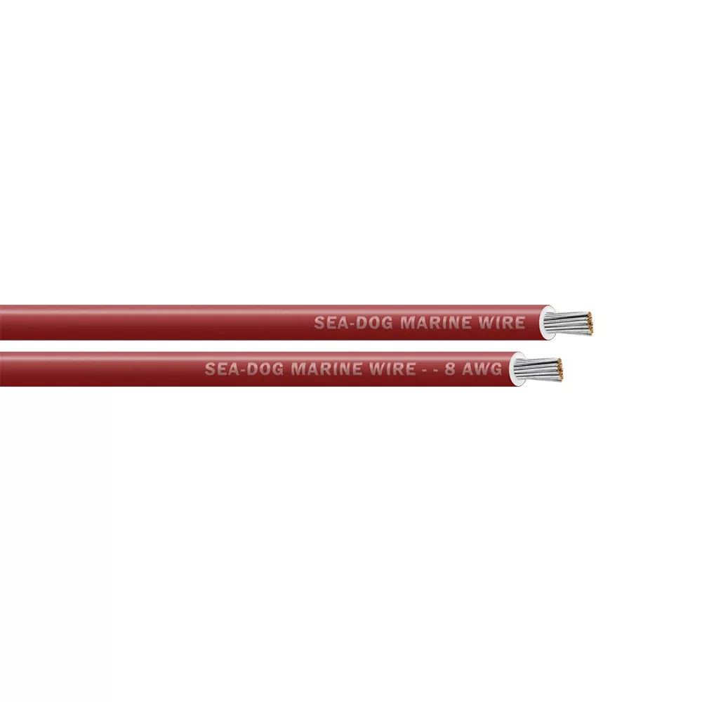 Sea-Dog 8 AWG Red Primary Wire – 250′ [8008024]
