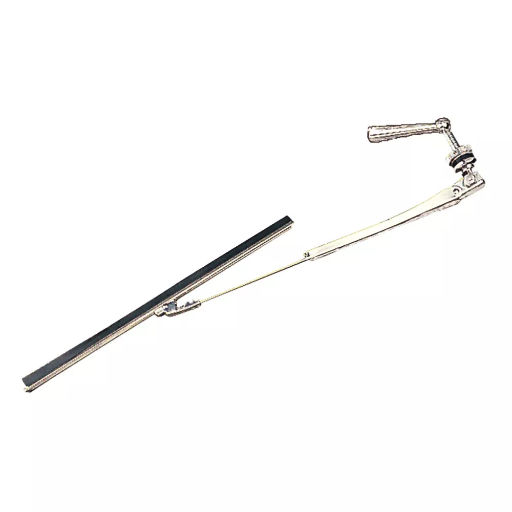 Sea-Dog Manual Windshield Wiper – Machined Brass Chrome Plated [412601-1]