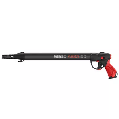 SEAC Asso Up 50 C/R Pneumatic Red Speargun (1150020013001A)