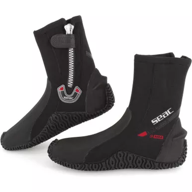 SEAC Basic HD 3mm Diving Boots With Zip (0210006068A)