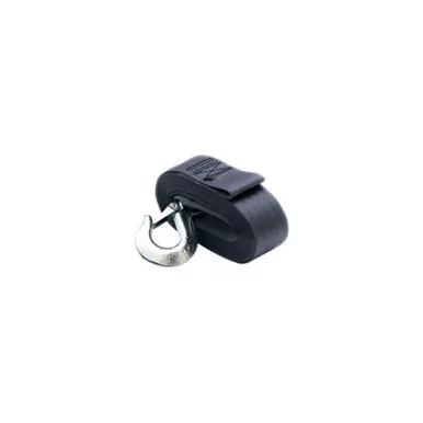 Seasense Winch Strap w/ Hook 2x20 Black 2" X 20