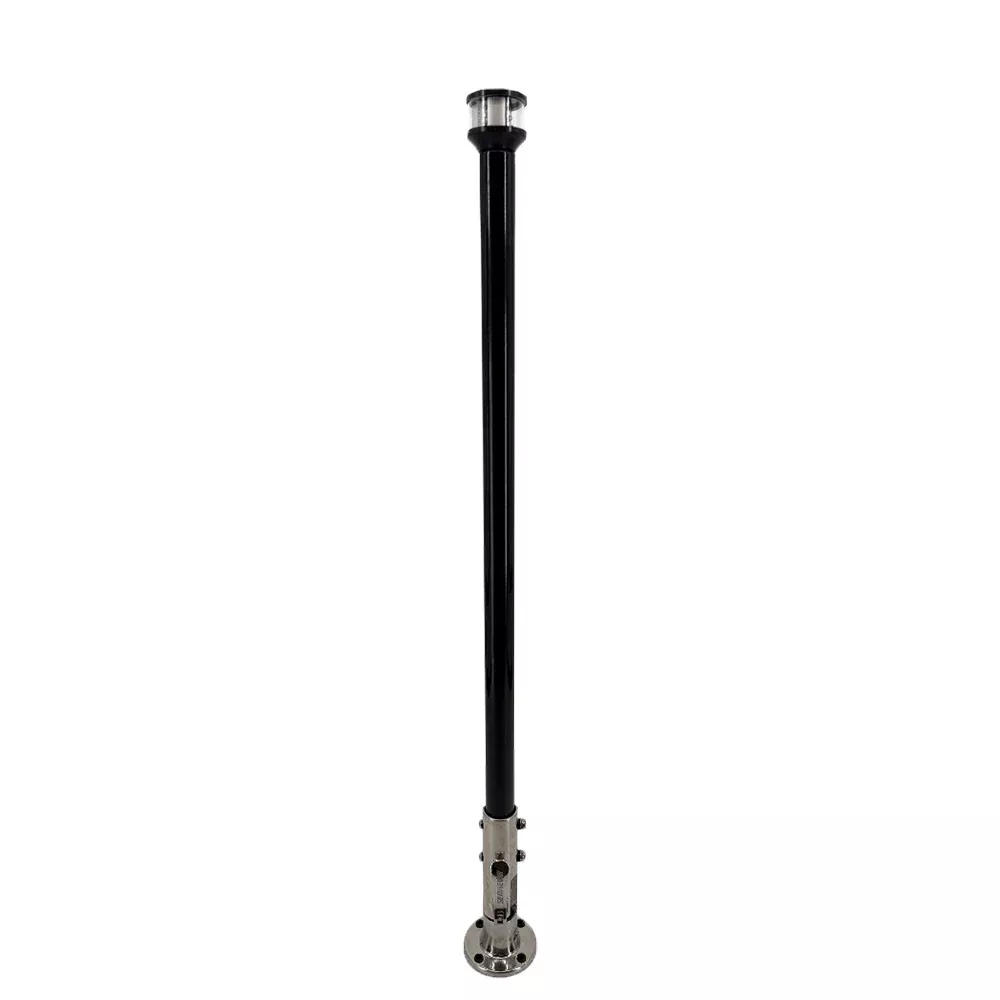 Seaview 24″ Manually Folding Light Post w/316 Stainless Steel BaseLTBLED12C5 Navigation Light – White [SVMHB124LEDSSW]