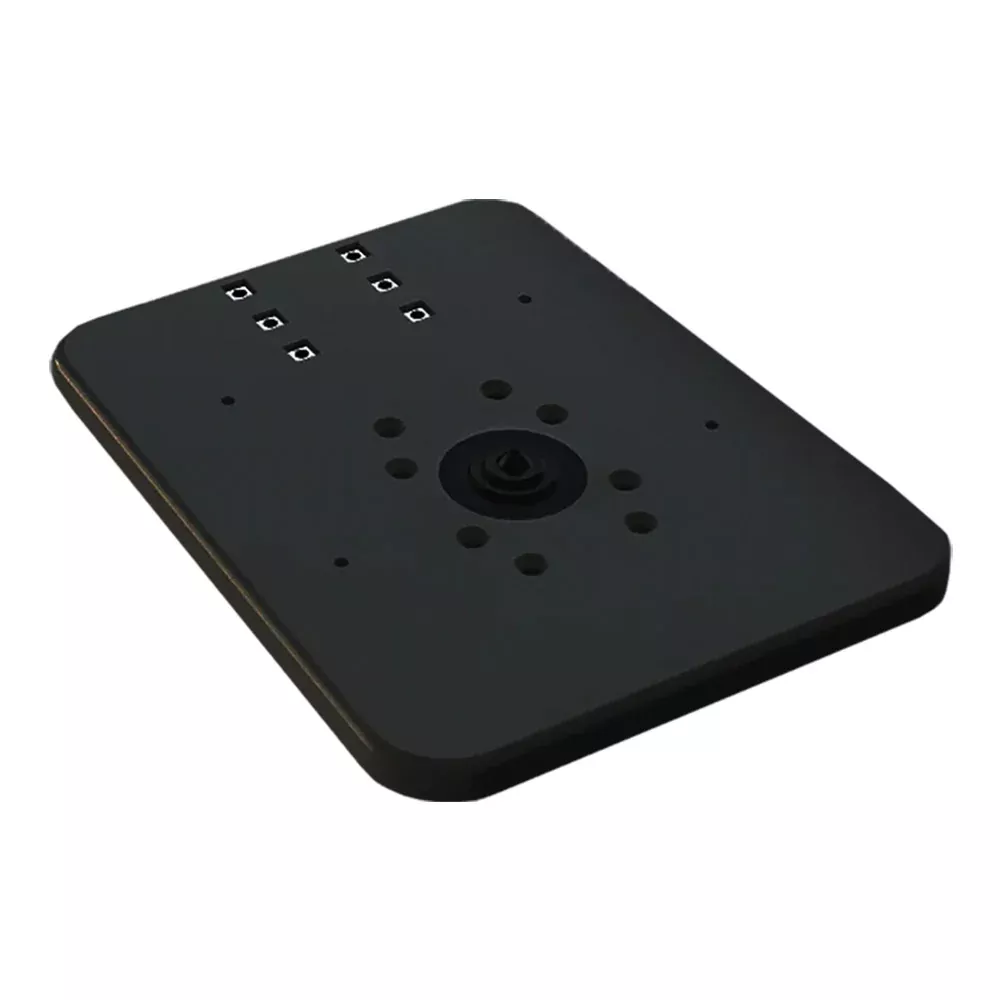 Seaview Starlink Performance Gen 3 Modular Top Plate f/Mounts Ending in M1M2 – Black [ADASPG3BLK]