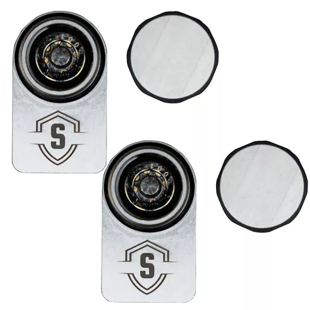 Secure Outdoors Elite Lock - Dual - Universal - Silver - SO-EL-D-UN-SV