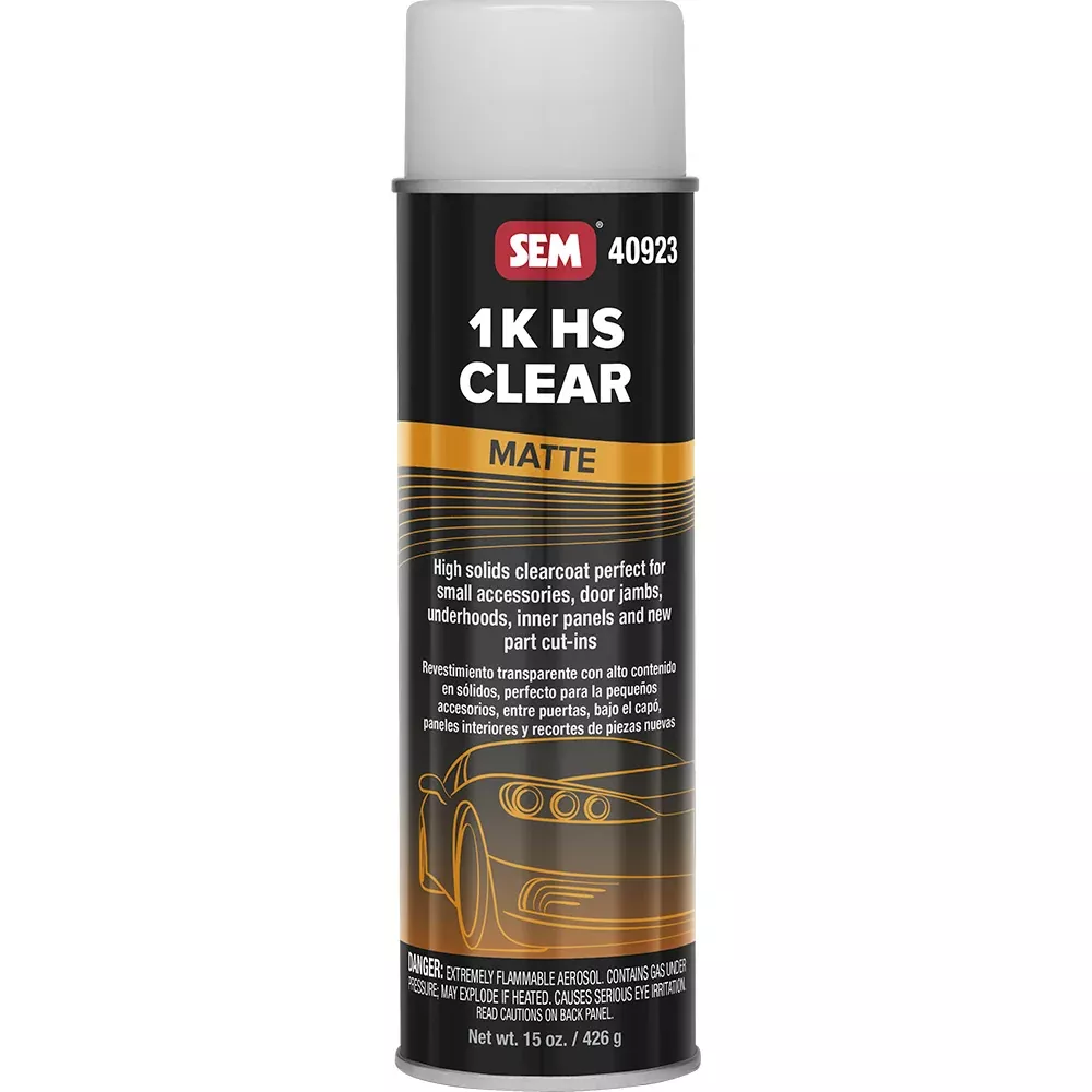 SEM 1K HS Clear – 20oz Aerosol Can – Matte Finish [40923]