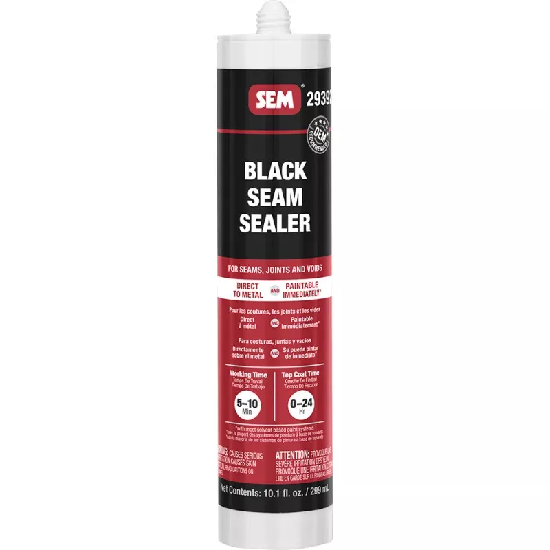SEM 1K Seam Sealer – 10.1oz Tube – Black