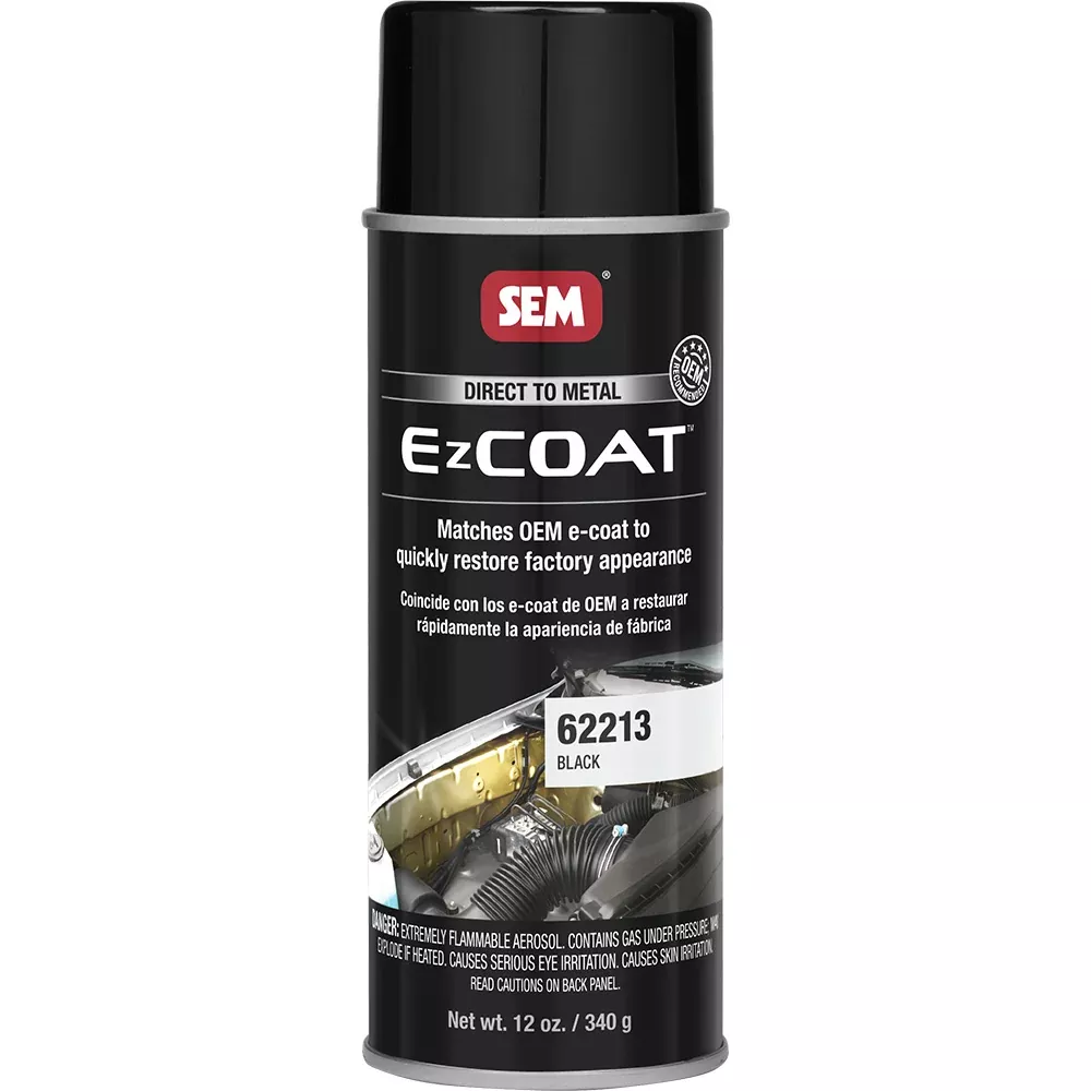 SEM Ez Coat – 16oz Aerosol Can – Black [62213]