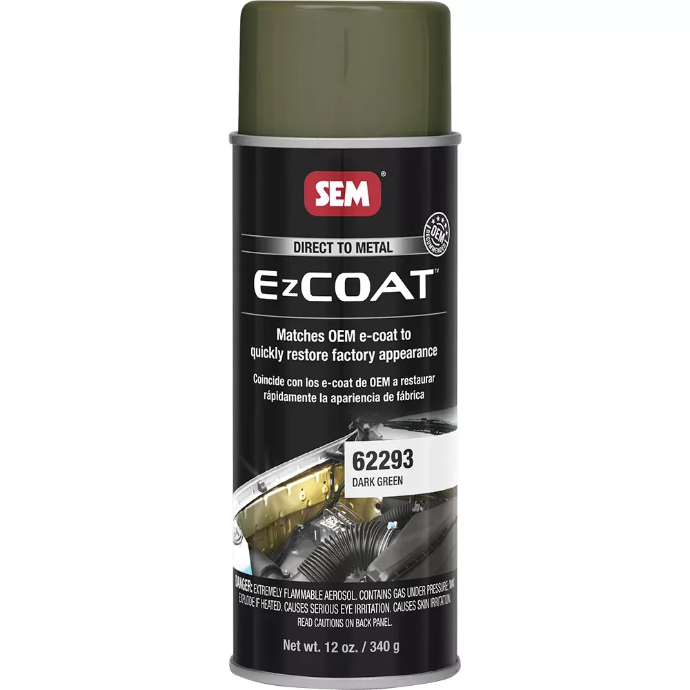 SEM Ez Coat – 16oz Aerosol Can – Dark Green [62293]